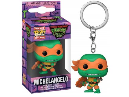 Funko Pocket POP! Klíčenka Teenage Mutant Ninja Turtles Mutant Mayhem - Michelangelo