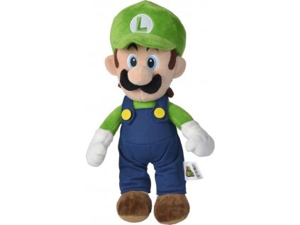 Plyšák Super Mario - Luigi 50 cm