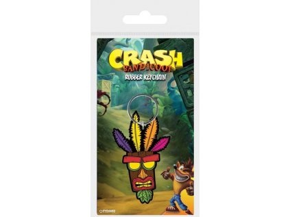 Klíčenka Crash Bandicoot - Aku Aku