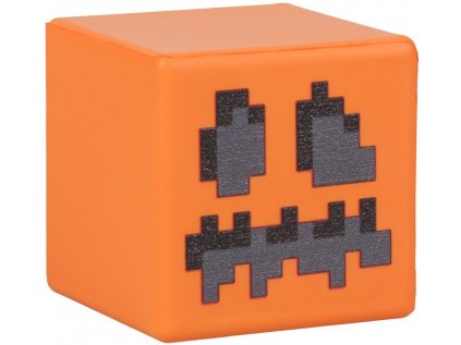 Antistresový blok Minecraft Jack O'Lantern 6 cm