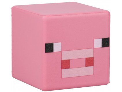 Antistresový blok Minecraft Pig 6 cm