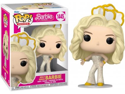 Funko POP! 1445 Movies: Barbie - Gold Disco Barbie