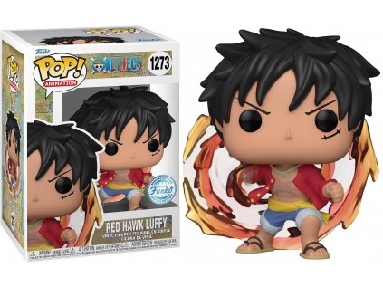 Funko POP! 1273 Animation: One Piece - Red Hawk Luffy Special Edition