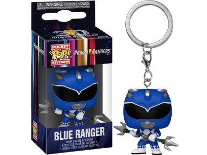 Funko Pocket POP! Klíčenka Power Rangers - Blue Ranger