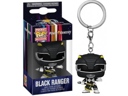 Funko Pocket POP! Klíčenka Power Rangers - Black Ranger