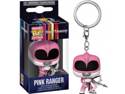 Funko Pocket POP! Klíčenka Power Rangers - Pink Ranger