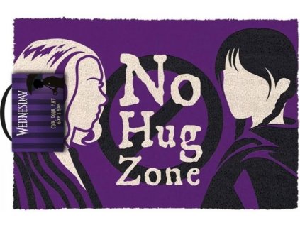 Rohožka Wednesday - No Hug Zone