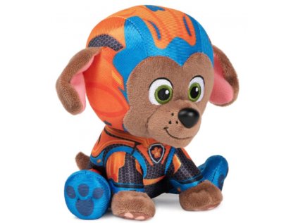 Plyšák Paw Patrol The Mighty Movie - Zuma 15 cm