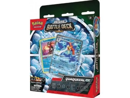 Pokémon TCG: Pokémon Quaquaval ex Deluxe Battle Deck