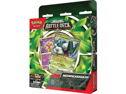Pokémon TCG: Pokémon Meowscarada ex Deluxe Battle Deck