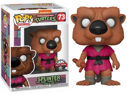 Funko POP! 73 Retro Toys: Teenage Mutant Ninja Turtles - Splinter Special Edition