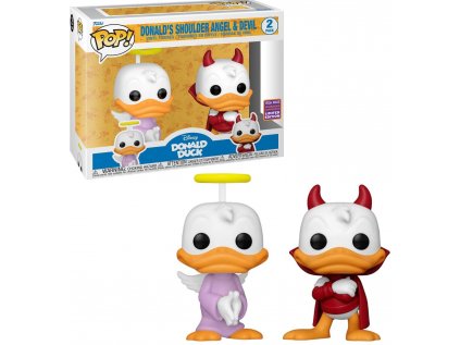 Funko POP! Disney - Donald Duck - Donald's Shoulder Angel & Devil 2 Pack