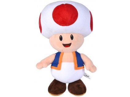 Plyšák Super Mario - Toad 40 cm