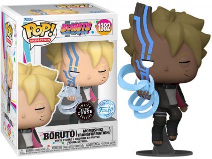 Funko POP! 1382 Animation: Boruto - Boruto (Momoshiki Transformation) Limited Glow Chase Edition