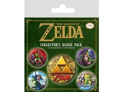 Sada placek The Legend of Zelda Classic