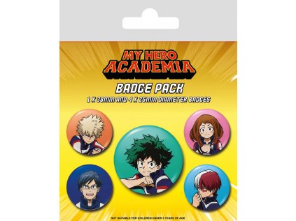 Sada placek My Hero Academia - Team