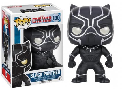 Funko POP! 130 Marvel: Captain America Civil War - Black Panther