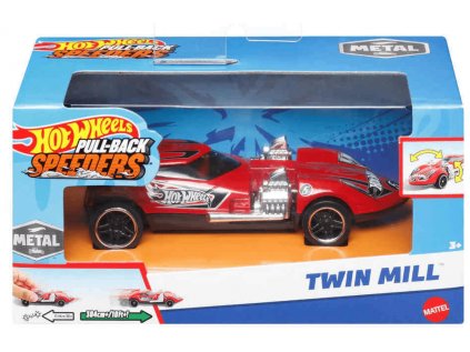 Hot Wheels Pull-Back Speeders - Twin Mill