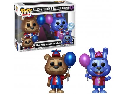 Funko POP! 2-Pack Games: Five Nights at Freddy's - Balloon Freddy & Balloon Bonnie Special Edition
