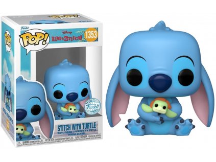 Funko POP! 1353 Disney: Lilo & Stitch - Stitch with Turtle Special Edition