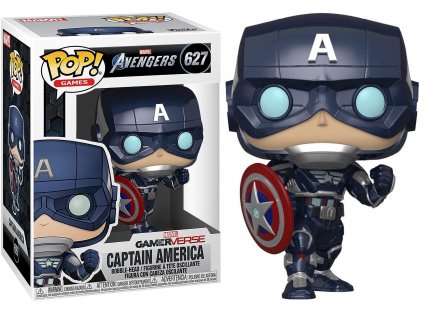 Funko POP! 627 Games: Marvel Avengers - Captain America