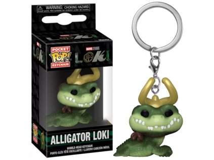 Funko Pocket POP! Klíčenka Marvel: Loki - Alligator Loki