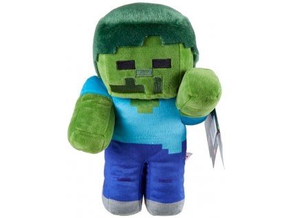 Plyšák Minecraft - Zombie 23 cm