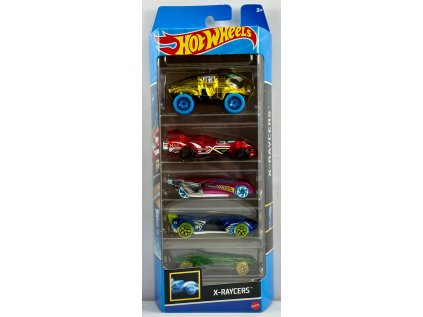 Hot Wheels Autíčka 5 ks - X-Raycers