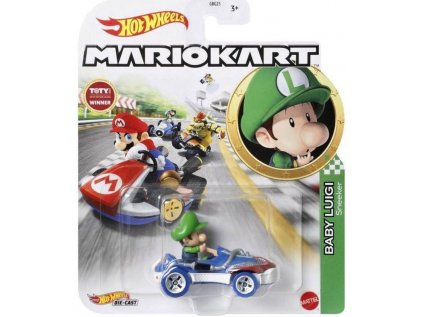 Hot Wheels Mario Kart - Baby Luigi