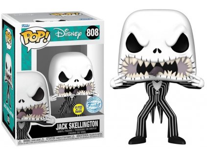 Funko POP! 808: Disney - Nightmare Before Christmas - Scary Face Jack GITD Special Edition