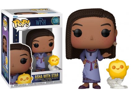 Funko POP! 1390 Disney Wish: Asha with Star