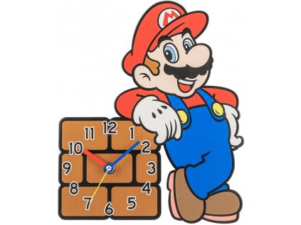 Hodiny Super Mario - Mario & Brick