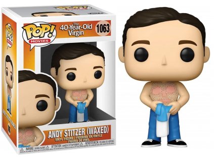 Funko POP! 1063 Movies: The 40-Year-Old Virgin - Andy Stitzer (Waxed)