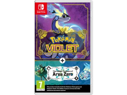 Nintendo Switch Pokémon Violet + Area Zero DLC