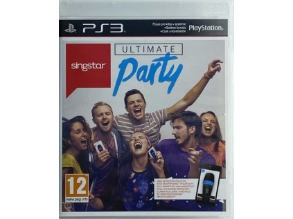 PS3 Singstar Ultimate Party CZ