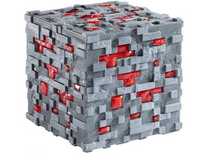 Lampička Minecraft Redstone Ore Replika