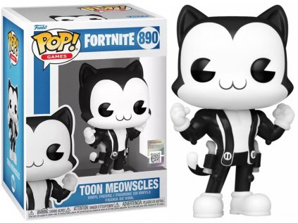 Funko POP! 890 Games: Fortnite - Toon Meowscles