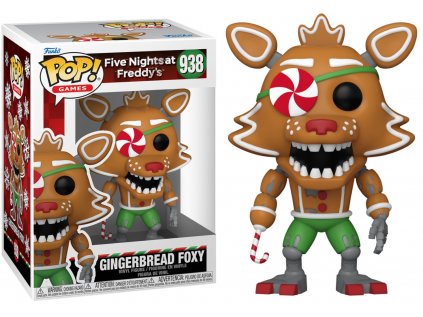 Funko POP! 938 Games: Five Nights at Freddy's Security Breach - Gingerbread Foxy