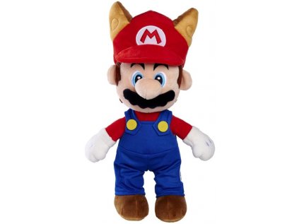 Plyšák Super Mario - Racoon Mario 30 cm