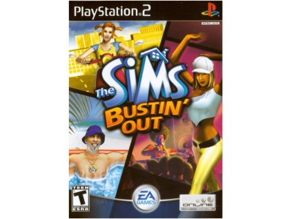 PS2 The Sims Bustin' Out