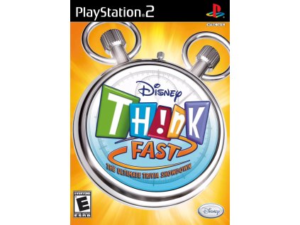 PS2 Disney Think Fast