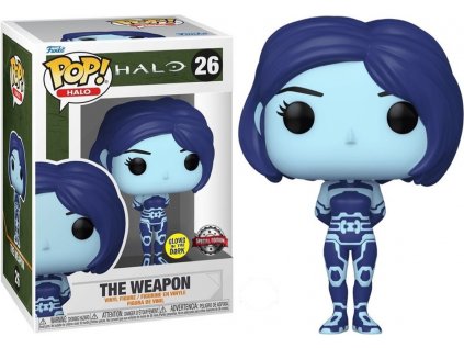 Funko POP! 26 Games: Halo - The Weapon GITD Special Edition