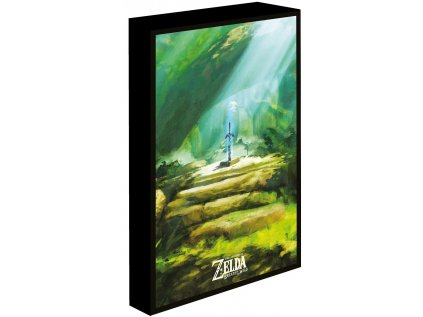 Svítící obraz The Legend of Zelda - Master Sword