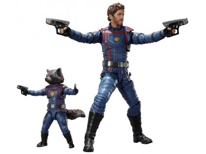 Sběratelská figurka Guardians of the Galaxy vol. 3 - Star Lord & Rocket 6-15 cm