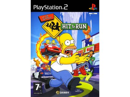 PS2 The Simpsons Hit & Run  Bazar