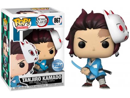 Funko POP! 867 Animation: Demon Slayer - Tanjiro Kamado with Mask Special Edition