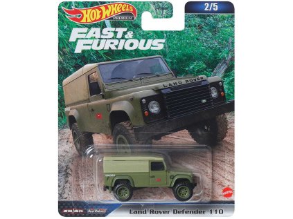 Hot Wheels Premium Fast & Furious - Land Rover Defender 110