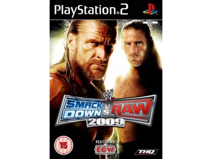 PS2 WWE SmackDown vs Raw 2009