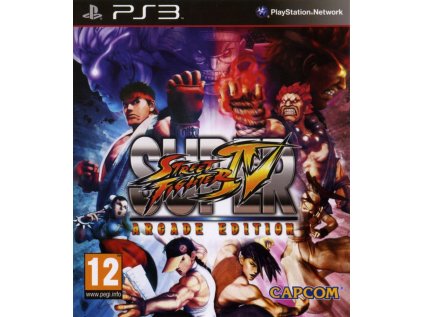 PS3 Super Street Fighter 4 Arcade Edition