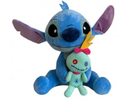 Plyšák Disney Lilo & Stitch - Stitch s Panenkou 50 cm